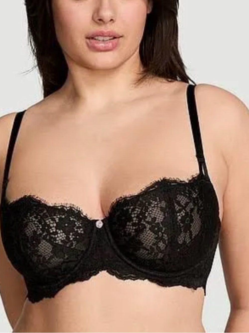 Victoria's Secret Black Wicked Lightly Lined Bra